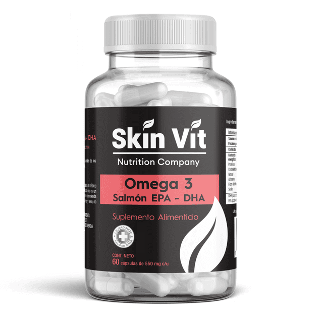 Omega 3 Salmon Skin Vit 60 Capsulas