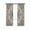 Navy Blue Orange Red, variant on Boho Chic Blackout Curtains, Light Blocking Print Window Curtains, Traditional Classic Geometric Farmhouse Thermal Insulated Window Drapes for Living Room Kitchen Cafe 2 Panels, 55"W x 39"L