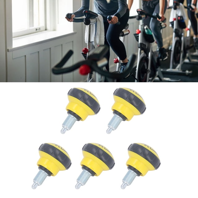 Perilla De Resorte Con Pasador De Tracción, Reemplazo De Perilla De Resorte Con Pasador De Tracción De Resorte Incorporado Fácil De Instalar Negro Amarillo Durable 5