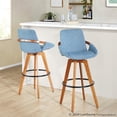 thumbnail image 4 of LumiSource Cosmo 29" Fixed-Height Barstool, 4 of 11