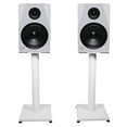 thumbnail image 6 of Rockville ELITE-5W 5.25" Powered White Bookshelf Speakers w/Bluetooth+21" Stands, 6 of 21