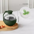 2.5 Inch Round Ice Sphere Maker For Slow Melting Ice Cubes For An Elevated Ice Holder Ice