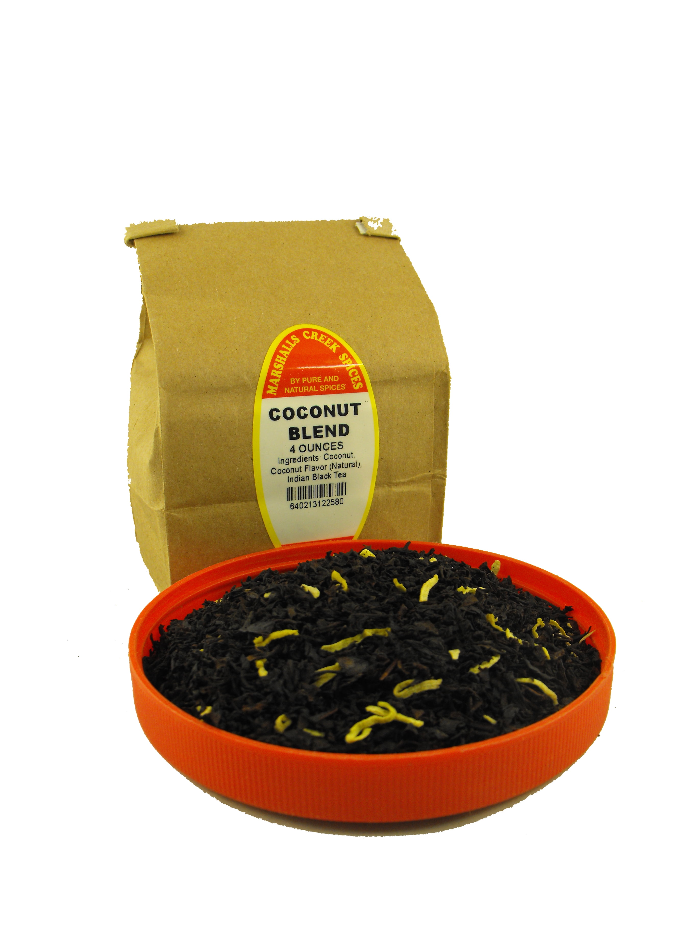 Marshalls Creek Spices LOOSE LEAF TEA Coconut Blend 4 oz