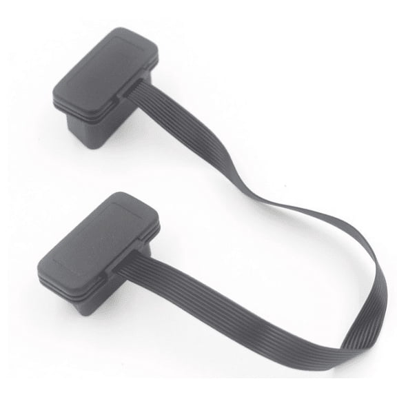 100CM for Flat Thin As Noodle OBD 2 OBDII OBD2 16Pin Male to Female ELM327 Diagnostic Extension Cable Connector