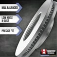thumbnail image 4 of [Front] Brake X Advanced X Replacement Disc Rotors Kit | 2 Piece Set | For Ford Taurus 3.5 2010-2012, 4 of 4