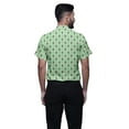 thumbnail image 3 of BESTMAN Slim Fit Shirts For Men Button Down Short Sleeve Printed Shirts For Boys, 3 of 5