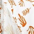 thumbnail image 6 of Mrat 2 Piece Trendy Tracksuit Plus Size Fashion Women Casual Printed Long Sleeve Round Neck Tops Long Dress Sets Travel Suit Set S-658 Orange XL, 6 of 6