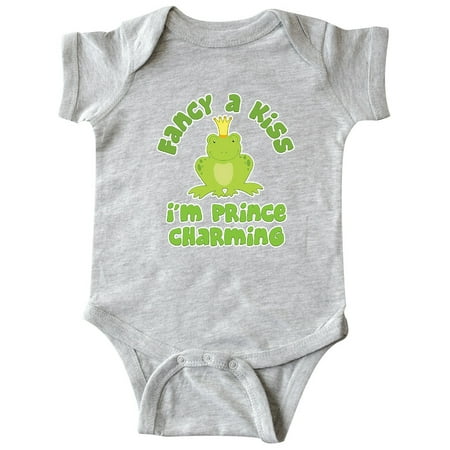 

Inktastic Fancy A Kiss I m Prince Charming Gift Baby Boy Bodysuit