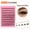 A, variant on EGNMCR False Lashes D-curled Eyelashes Naturallied Pretty Cluster Shaped Eyelashes Ultra-thin Eyelash Strap And Soft Eyelashes That Can Be Reused false eyelash