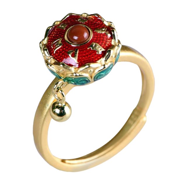 Anillos creativos de moda, anillos giratorios para mujer, ideales para aniversarios y cumpleaños. Estilo D