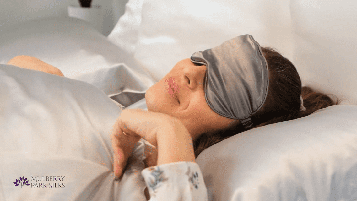 Silk Sleep Mask - Black