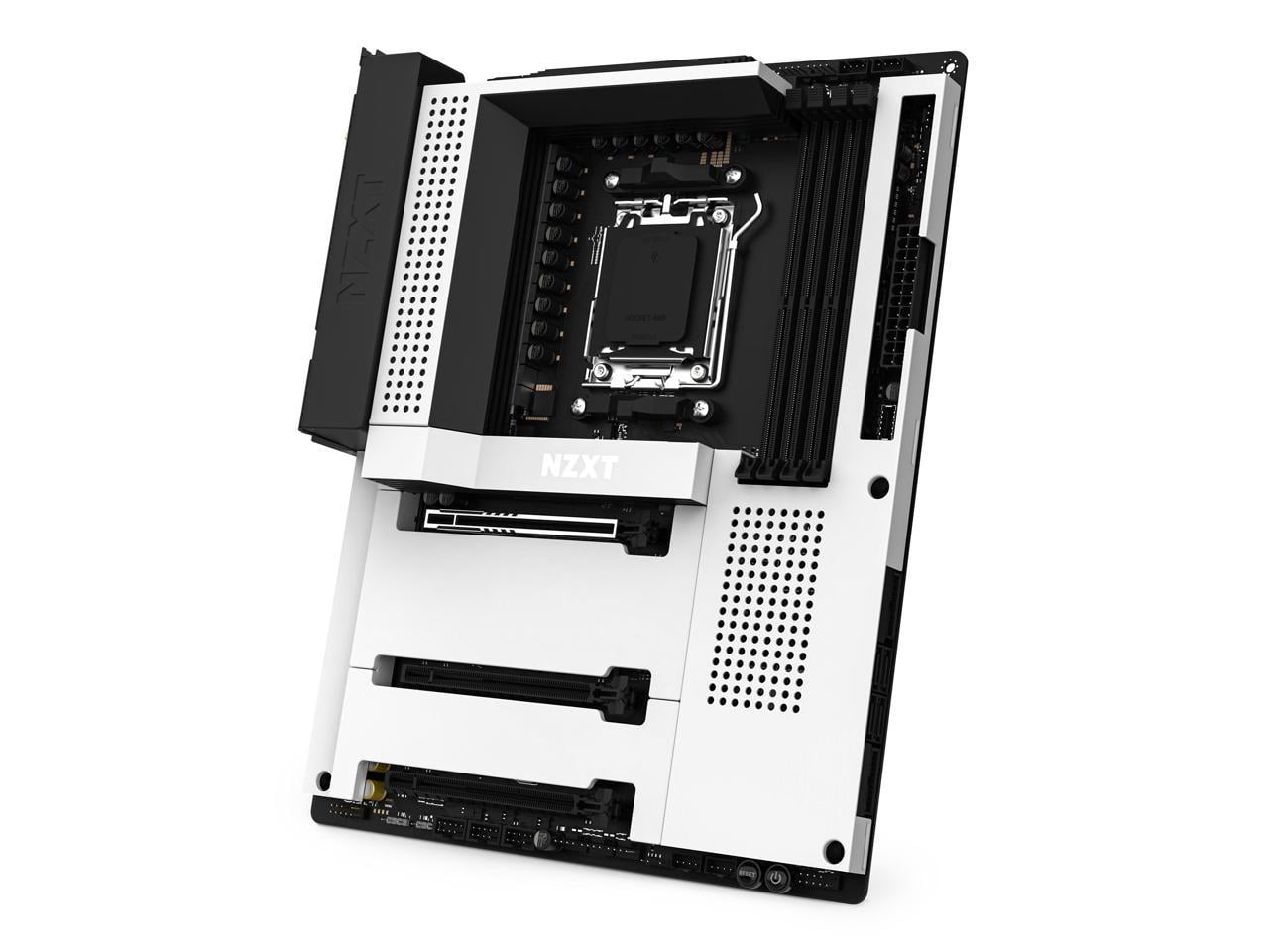 NZXT N7 B650E White AM5 DDR5 動作品 NZXT N7 B650E Ryzen ATX Gaming Motherboard - AMD B650 chipset