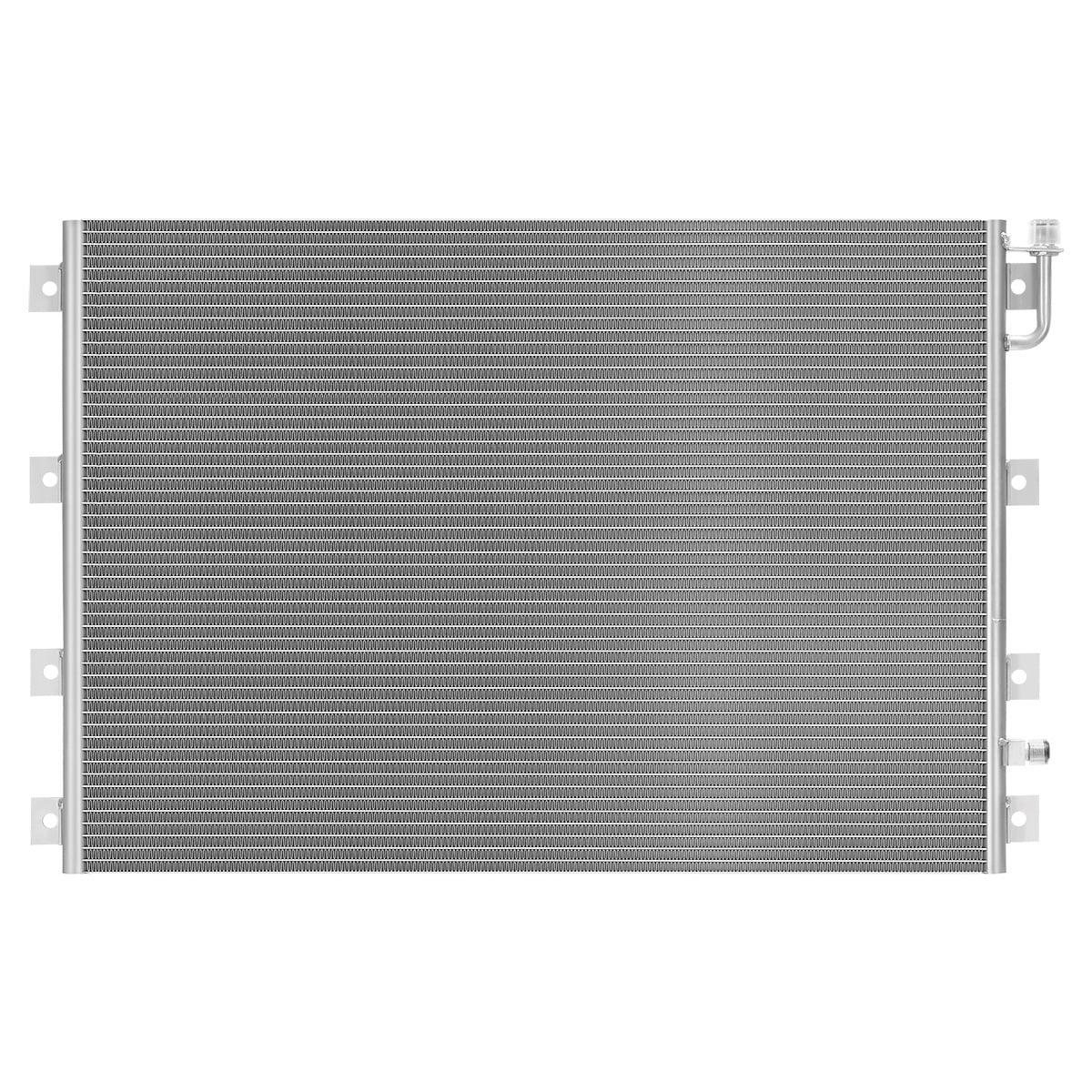LEDKINGDOMUS Premium AC Condenser for Kenworth 1982-2013 Trucks (C500/K100E/T2000/T270/T300/T400/T600A/T800/W900) Durable Aluminum Core Compatible with Base Models