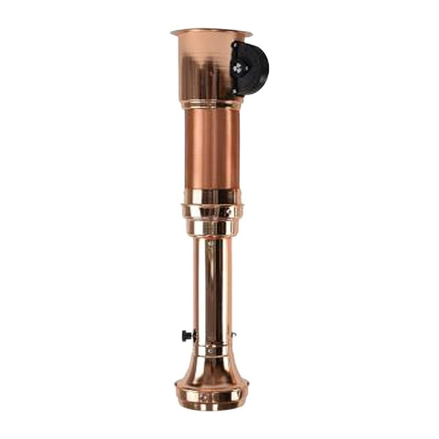 Tubo de para barbacoa, ventilador para chimenea, práctico, de poco ruido, fácil limpieza, tubo de ventilación estirable, campana extractora