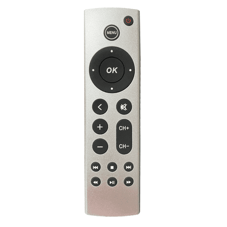 New Universal Replacement Remote Fit for Apple TV Gen 1 2 3 4/ Apple TV 4K/ Apple TV HD Without Voice Function (Plastic)