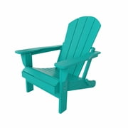 Paradise Outdoor Folding Poly Adirondack Chair