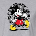 thumbnail image 3 of Disney - Mickey & Friends - All the Faces of Mickey - Juniors Cropped Cotton Blend T-Shirt, 3 of 5