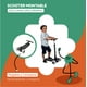 thumbnail image 4 of Kinene | Scooter Montable Infantil con Dirección por Inclinación, Música y Luces LED – Plegable – Modelo KN-717R, 4 of 9