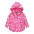 thumbnail image 2 of Qingpeng Toddler Girls Boys Zip Up Hoodie Kids Casual Loose Long Sleeves Outwear Cute Print Lightweight Thin Jacket, 2 of 9