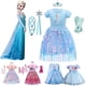 thumbnail image 2 of Disney Girl Frozen Anna Elsa Kids Princess Lentejuelas Vestidos Niño Cosplay Lentejuelas Ropa Adolescente Vestido de cumpleaños Fiesta Vestidos4Y Tag-120 Gao Jinjia LED, 2 of 2