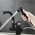 thumbnail image 3 of Kitchen Sink Pull-Out Telescopic Faucet Multi-Purpose Pressurized Spray Gun Single Hole Cold and Hot Water Mixing Faucet, 3 of 7