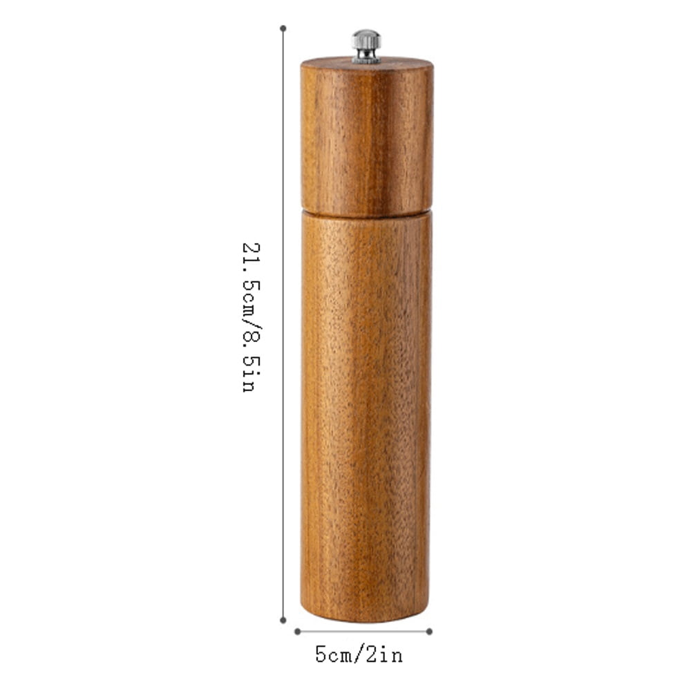 Wooden Salt and Pepper Grinder Manual Adjustable Coarseness Grinder Salt and Pepper Grinder Tableware Gifts