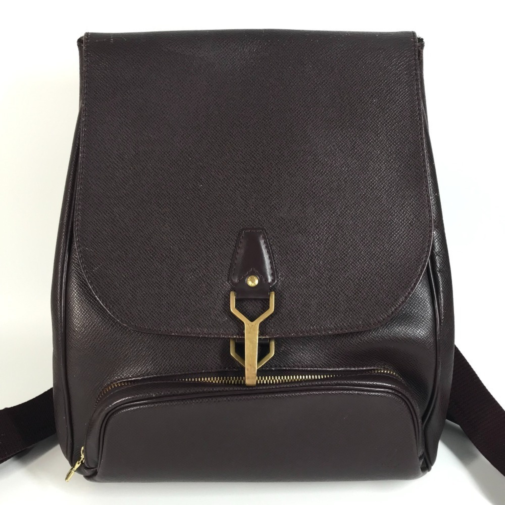 Louis Vuitton Cassiar Taiga Black Noir Backpack Louis Vuitton Taiga Backpack Louis Vuitton Taiga Leather  main image 4