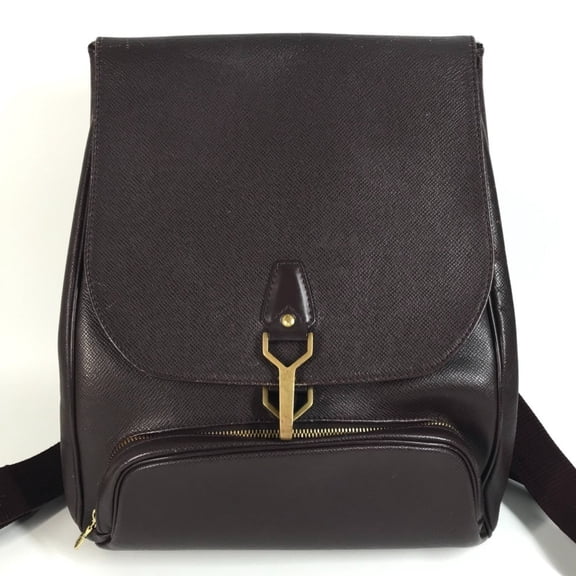 Pre-Owned LOUIS VUITTON M30176 Taiga Cassiar Backpack, Flap Bag, Leather, Men's and... (Fair)