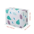 thumbnail image 3 of Fiudx Bolsa de Almacenamiento Plegable, Organizador Ligero para Colchas, Organizador Compacto para Ropa, Bolsa Duradera para Mantas, Edredones y Suéteres, Organizador Del Hogar, Fácil de Transportar,, 3 of 4