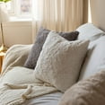 thumbnail image 5 of Double sides furry throw pillow case and insert great to snuggle C, 5 of 11