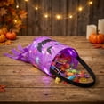 thumbnail image 7 of Halloween Treat Bags Trick or Treat LED Light Streamer Pumpkin Candy Bucket Oxford 31.5in Small Gift Goodie for Kids Outdoor Party by MPOISVA, 7 of 7