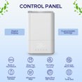 thumbnail image 4 of JS H20 Ultrasonic Warm & Cool Humidifier – 5L Top fill – Humidistat & Humidity Control – Thermostat, 4 of 7