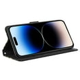 thumbnail image 3 of Wallet Case For iPhone 15 Pro,3D Pattern Printing PU Leather Stand Phone Cover with Strap, 3 of 5