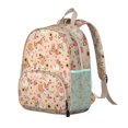 thumbnail image 2 of Corgi Dog and Flower Florals Backpack Backpack for School,Cute School Bag,Schoolbag with Adjustable Shoulder Straps & Padded Back,13.8"x11.4"x6", 2 of 6