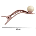 thumbnail image 2 of Warmfits Pearl Hair Clips Elegant Hair Pins Barrettespink, 2 of 4