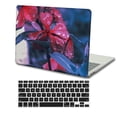 thumbnail image 1 of KSK KAISHEK Hard Shell Case Cover Only Compatible MacBook Air 13"( Touch ID, 2022/2021/2020/2019/2018) + Black Keyboard Cover Model A2337 m1 A2179 A1932, USB Type-C Flower 0262, 1 of 5