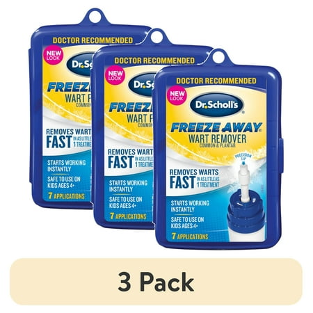 (3 pack) Dr. Scholl's Freeze Away Wart Remover 7 Each
