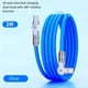 thumbnail image 5 of Cable de Datos Mecánico de Doble Codo Giratorio de Tipo C A Tipo C de 180°. Cable de Carga Rápida y Transferencia de Datos para Tabletas y Portátiles de 2 M., 5 of 5