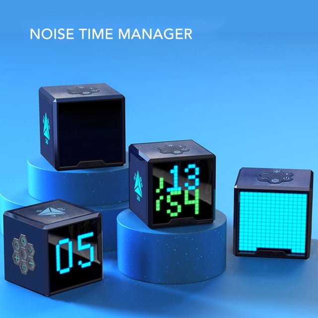 Reloj despertador Pixel, reloj despertador Pixel Art, reloj despertador Pixel Art, relojes de escritorio pequeños, eficiencia maximizada