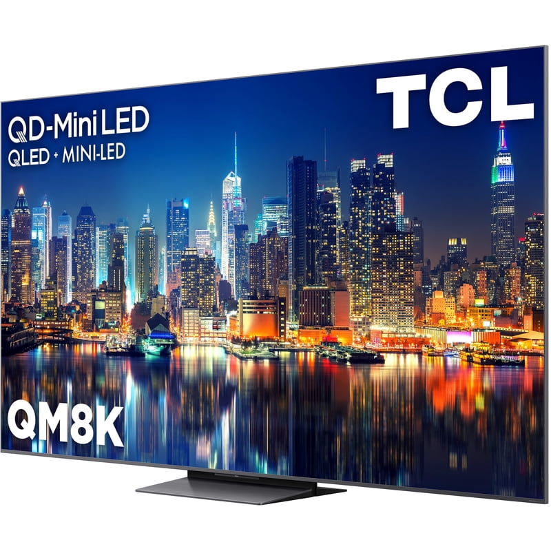 TCL 65" Class QM8K Series QD-Mini LED QLED 4K UHD Smart Google TV (NEW, 2025) - 144Hz, Local Dimming, CrystGlow WHVA Panel - 65QM8K gallery view