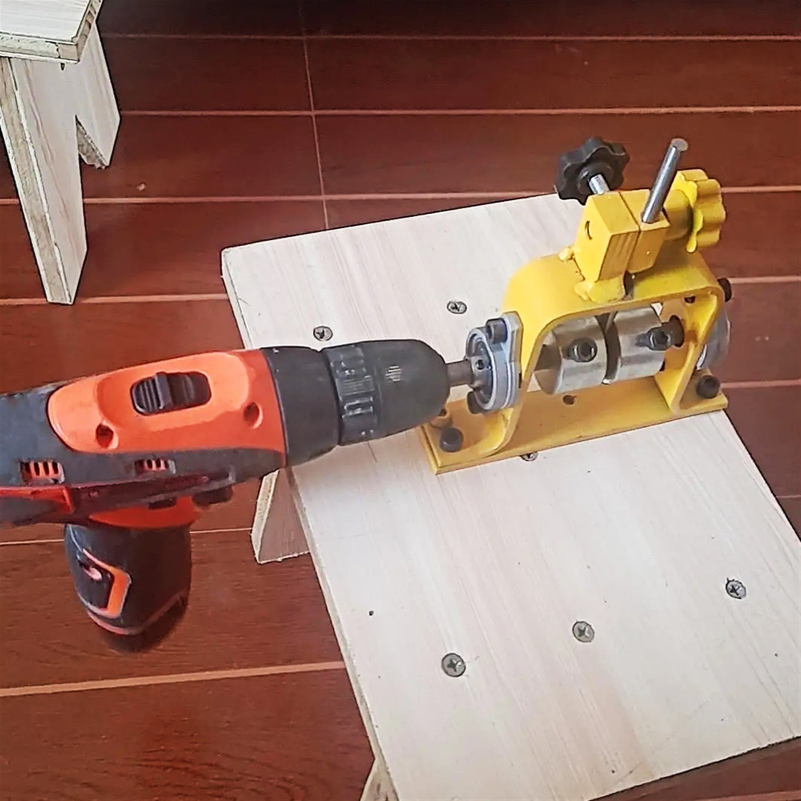 Portable Household Wire Stripper Manual Wire Stripping Tool Cable Peeling Machine with Hand Crank use with Hand Electric Drill ,Easy to Operate
