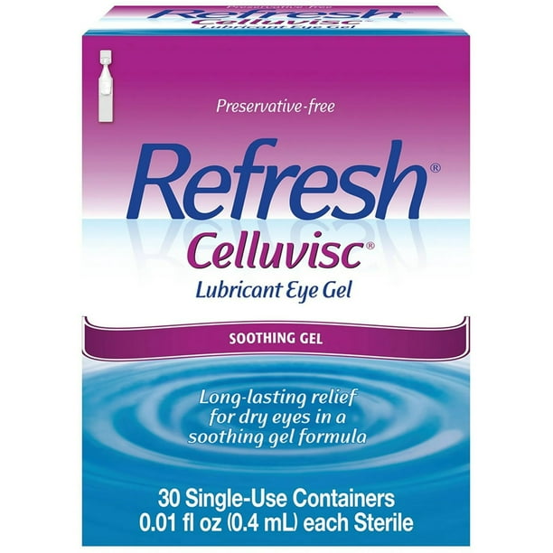 Gel lubricante para ojos Refresh Celluvisc 30 ml (paquete de 2) | Walmart  en lnea
