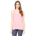 thumbnail image 1 of The Bella + Canvas Ladies Flowy Racerback Tank Top - NEON PINK - 2XL, 1 of 3