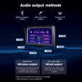 thumbnail image 3 of 7 Inch Car Stereo MP5 Player Portable Car Navigation Multimedia Player FM Transmitter Support Hands-Free Calling Phone Interconnection Mirror Phone Link Reversing Assist U-Disk/TF Card, 3 of 8