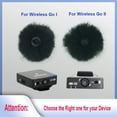 thumbnail image 6 of Canfon Furry Windproof Windscreen Compatible for RODE Wireless GO I and Saramonic Blink500 Wireless Microphone, 6 of 6