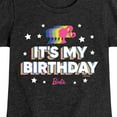thumbnail image 3 of Barbie - It's My Birthday - Toddler And Youth Girls Short Sleeve Graphic T-Shirt, 3 of 6