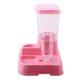 thumbnail image 5 of Alimentador automático para mascotas, dispensador de alimentos desmontable, botella de agua, herramienta de alimentación para gatos y perros, color rosa, 5 of 5