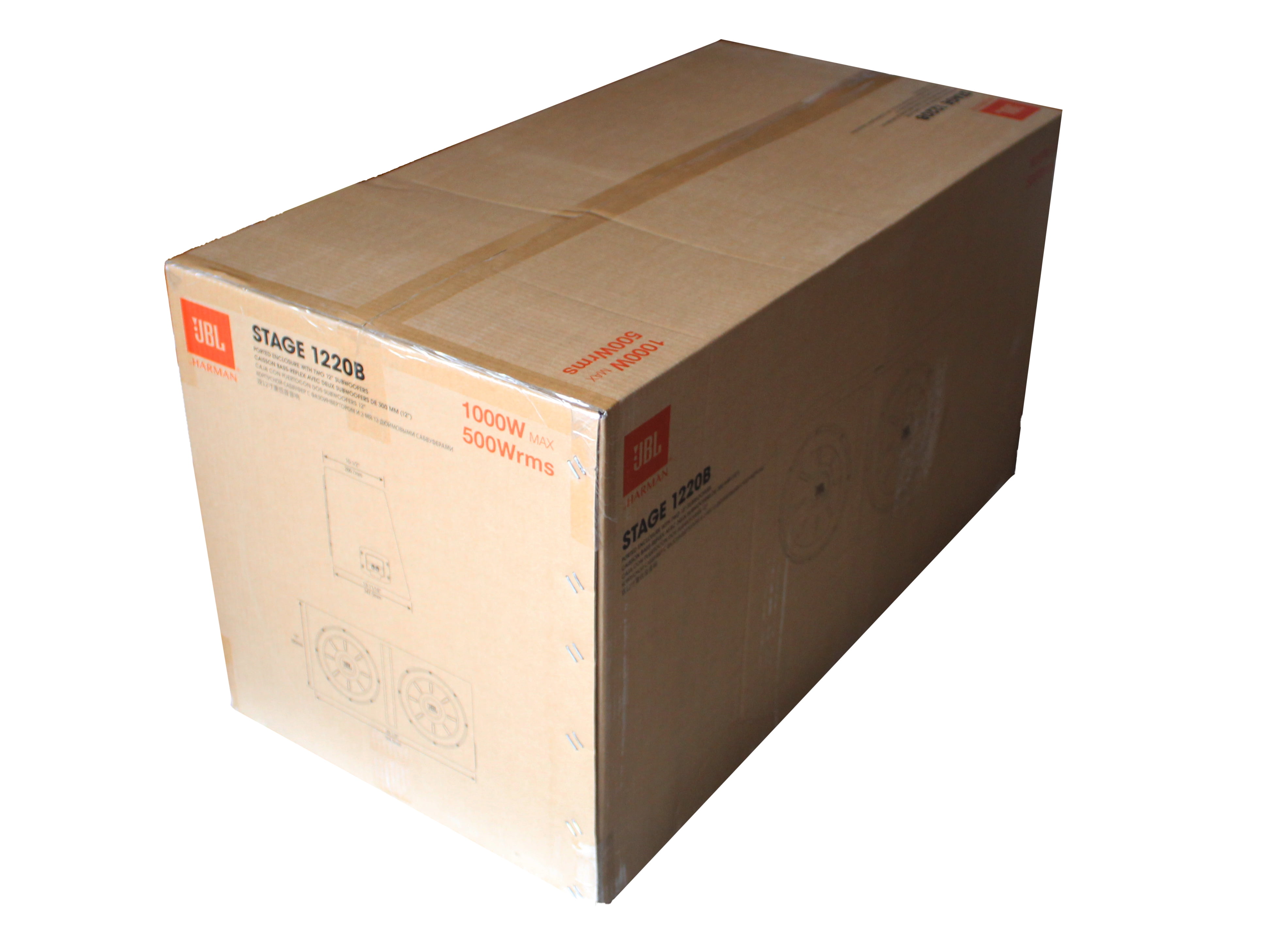 stage 1220b subwoofer enclosure