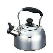 Wacourt Trading Kettle Silver 205  165  200mm Whistle Blowing 1.6L IH Compatible Stainless Steel Rejoy Plus HB-7348