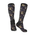 thumbnail image 4 of Balery Snake Sleep Printed Novelty Socks Men's Women's Crew Socks Sports Socks Knee High Socks Cotton Socks Quirky and Cool Socks, 4 of 9
